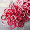 100/200PCS 4cm Elastic Hair Bands Candy Colors Hair Ties for Girls Chidren Headband Colorful Hair Accessories Headwear
