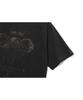 IFYOUWANT Distorted Pigment Tee Smoke Black