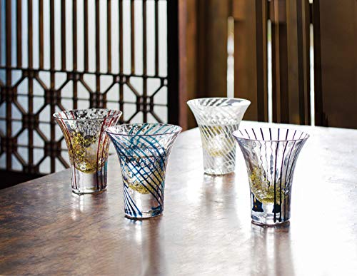 Toyo Sasaki Glass Edo Glass Yachiyo Kiln "Suzumi Sake" Cup, 85ml, Made in Japan, Sake Glass, Perfect Gift for Respect for the Aged Day, Father's Day,