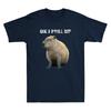 Capybara Ok Ich Komme Lustiges Capybara Tierliebhaber Unisex Kurzarm T-Shirt Tee