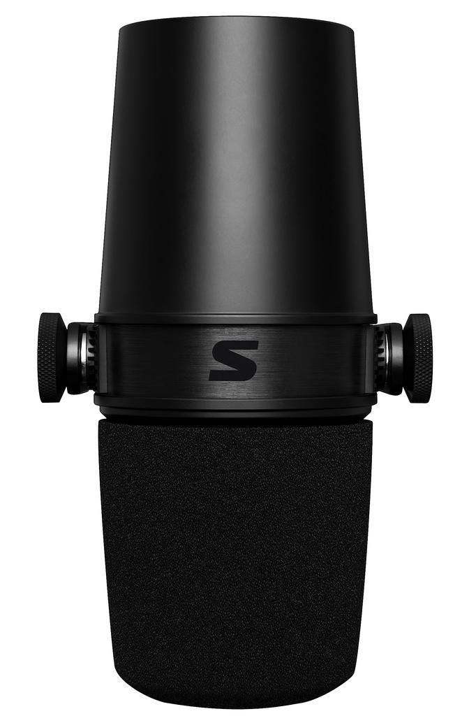SHURE MV7X Podcast Microphone MV7X-J Dynamic Microphone, Cardioid, Unidirectional, XLR, Wired, Noise Cancelling, for Recording, Vocals, Narration, Hom
