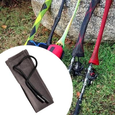 Fishing Rod Protective Cover Bag Storage Portable Carrying Protector Pole