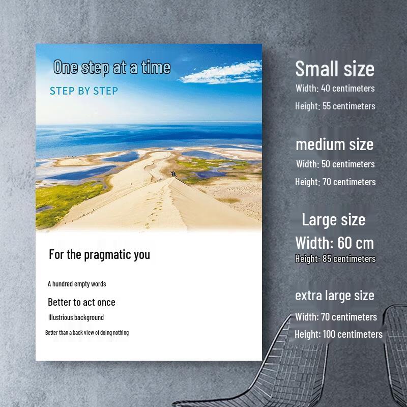 HANDUNYOU Classroom Motivational Poster