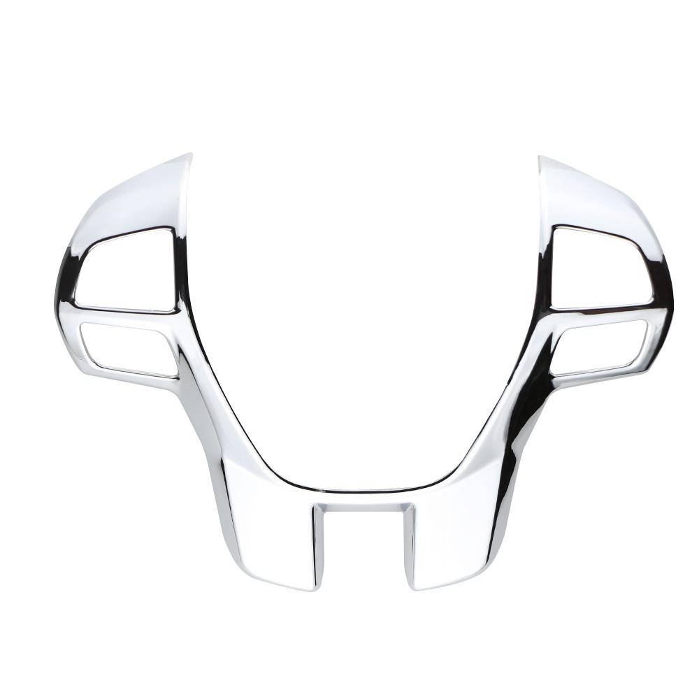 Car Steering Wheel Trim Cover Sticker for Ford Everest 2015-2021 Ranger 2015-2022 Steering Wheel Molding Car Styling Accessories