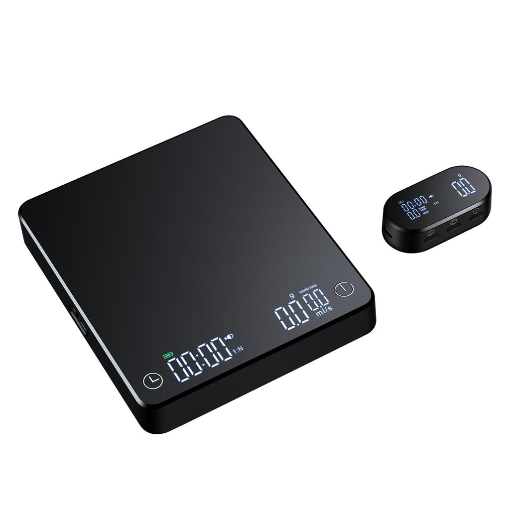 LED Wireless Display Kaffee Skala Multifunktionale Küche Skala 5kg 0,1g Espresso USB Lade