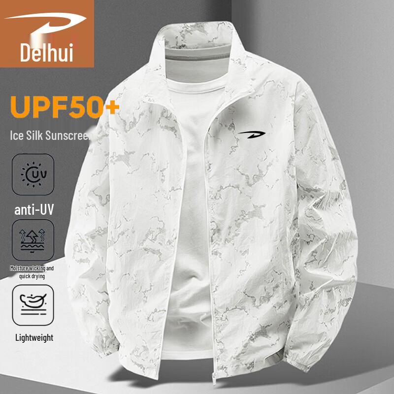 DERHUI Men's Summer Lightweight Sun Protection Jacket