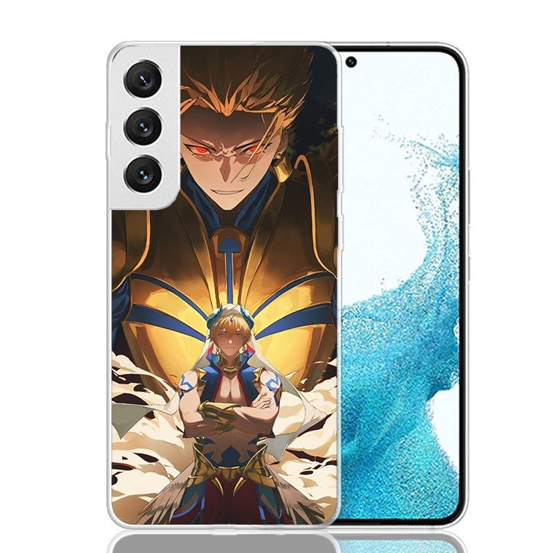 Fate Zero Stay Night Gilgamesh Phone Case For Samsung Galaxy S26 S25 Edge S24 S23 FE S22 Ultra S21 Plus S20 + Fundas Cover Coque