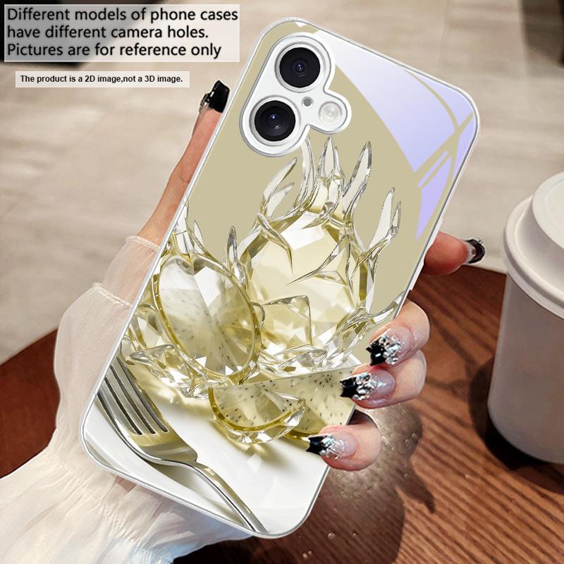 Familiar Dragon Fruit For iPhone 17 Air 16 E 15 14 13 Plus 12 Mini 11 17 Pro Max XR Xs Max 16E 7 8 Tempered Glass Phone Case