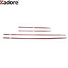 For Honda HR-V Vezel    2024 Chrome Side Door Body Trim Door Panel Streamer Strips Car Accessories (Low Profile)