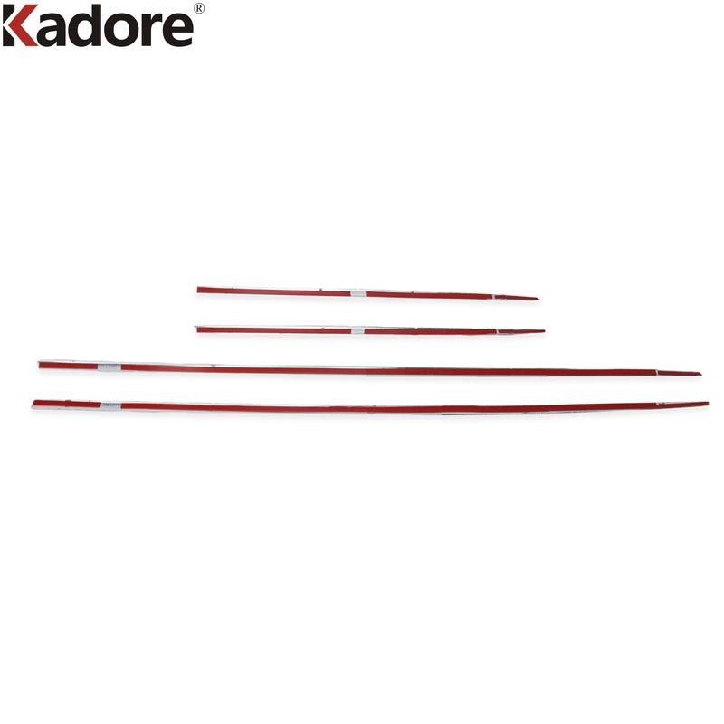 For Honda HR-V Vezel 2024 Chrome Side Door Body Trim Door Panel Streamer Strips Car Accessories (Low Profile)