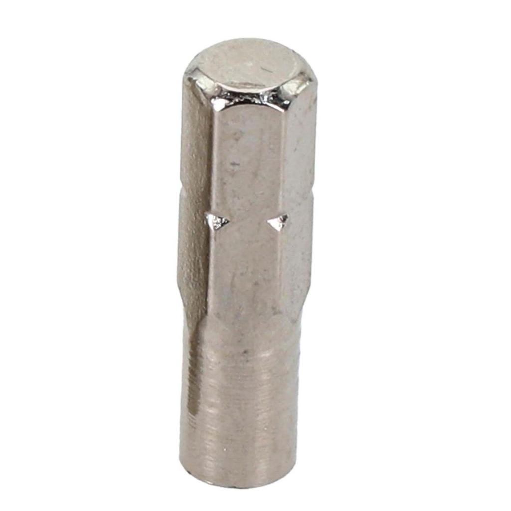 2Pcs 6.35 Mm Insert Bit Adapter To 4mm Hex Shank Electric Screwdriver Tools Conversion Head Magnetic Sleeve Accessories