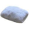 Heat Storage Hot Water Bottle with Soft Rabbit Fur Texture, Cordless, Energy-Saving, Ideal for Desk Work, Ivory (YTY-S401H(IV))