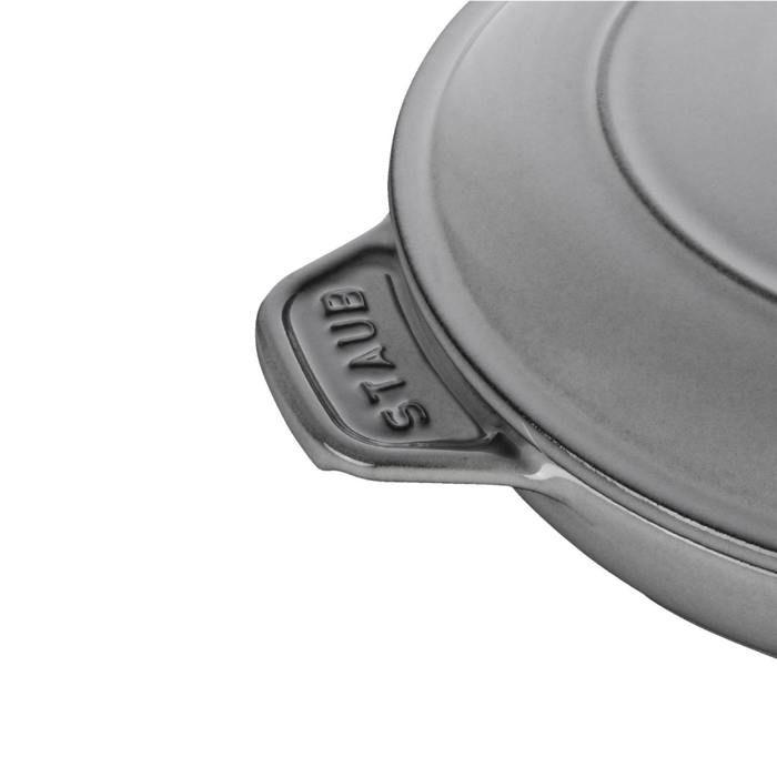 Casserole - STAUB - 1332018 - Ronde - Gris Graphite - 20 cm