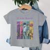 Cute Cartoon Saja Boys T-shirts Kpop Demon Hunters T Shirt Kids Boy Girl Summer Short Sleeve Round Neck Tops Children's Clothing