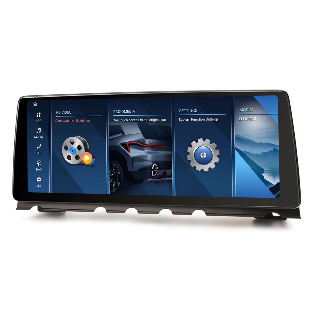 EU ES4701i 12.3inch Android 14 Car Stereo GPS Autoradio Multimedia Video Player Navigation 1-Year for BMW 7 Series F01/F02 CIC