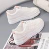 Fashion Ladies Shoes Mesh Breathable Flat Women Footwear Running Whit Lace Up Athletic Sneakers Sports Walking Cheap Luxury Light Urban