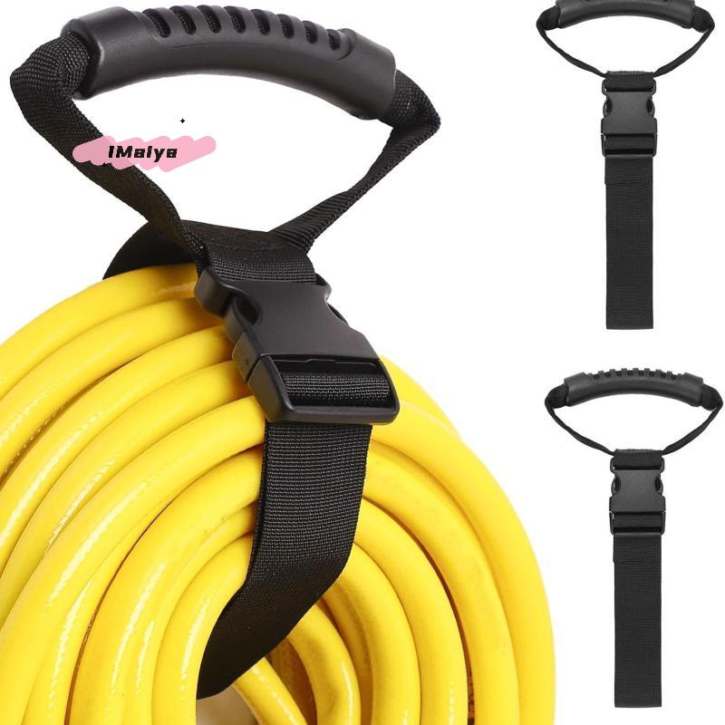 M-Heavy-Duty Storage Strap with Hook And Loop - Cord Carrying Hanger And Organizer with Handle for Pool Hoses Garden Hoses