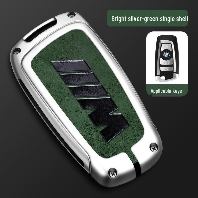 

Compatible Key Case for BMW 3, 5, 6, 7, X1, X3, X4, X5, X6 Series - Protective Key Shell with Blade and Buckle