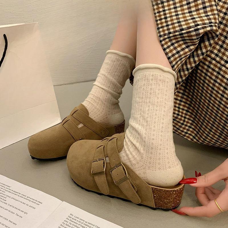 

Новая женская обувь Толстоподошвенные шлепанцы Повседневные шлепанцы 40 хаки