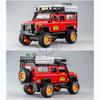 1:28 Scale Trophy Defender Hračky z tlakově lité slitiny Modely aut, Kovová autíčka s funkcí stahování Sbírky světel a zvuků Dárky