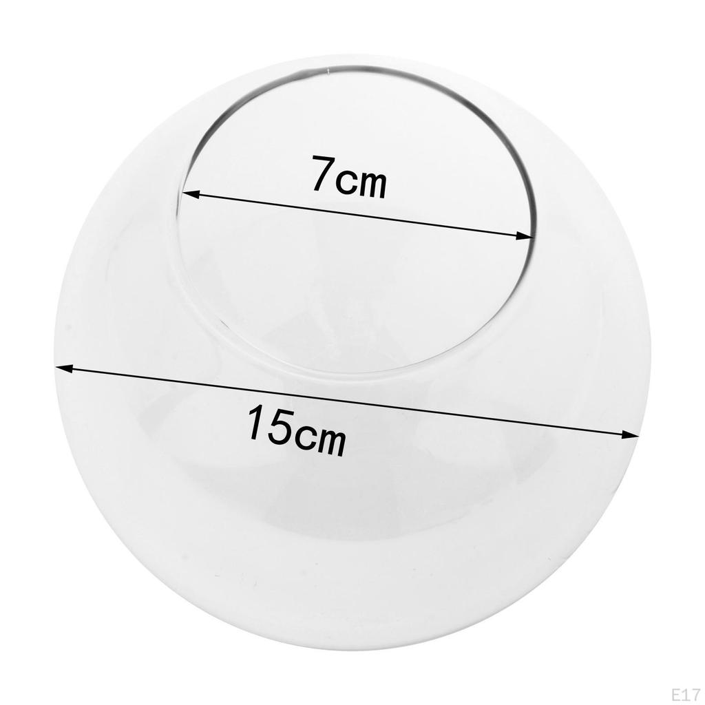 Glass Globe Lamp Shade Multiple Specifications Light Fixture Replacement 2.56-2.76 Inch Fitter