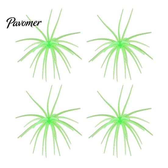 Sea Urchin Soft Baits for Bass Fishing Floating Lures, Highly Elastic TPE Bionic Baits, Versatile Glue Rivers Flexible Realistic Tentacles Lures Trout