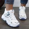 Little White Shoes for Women,  New Black Versatile Leather Board Shoes, Autumn Winter Velvet Flat Top High Top Sports Shoes