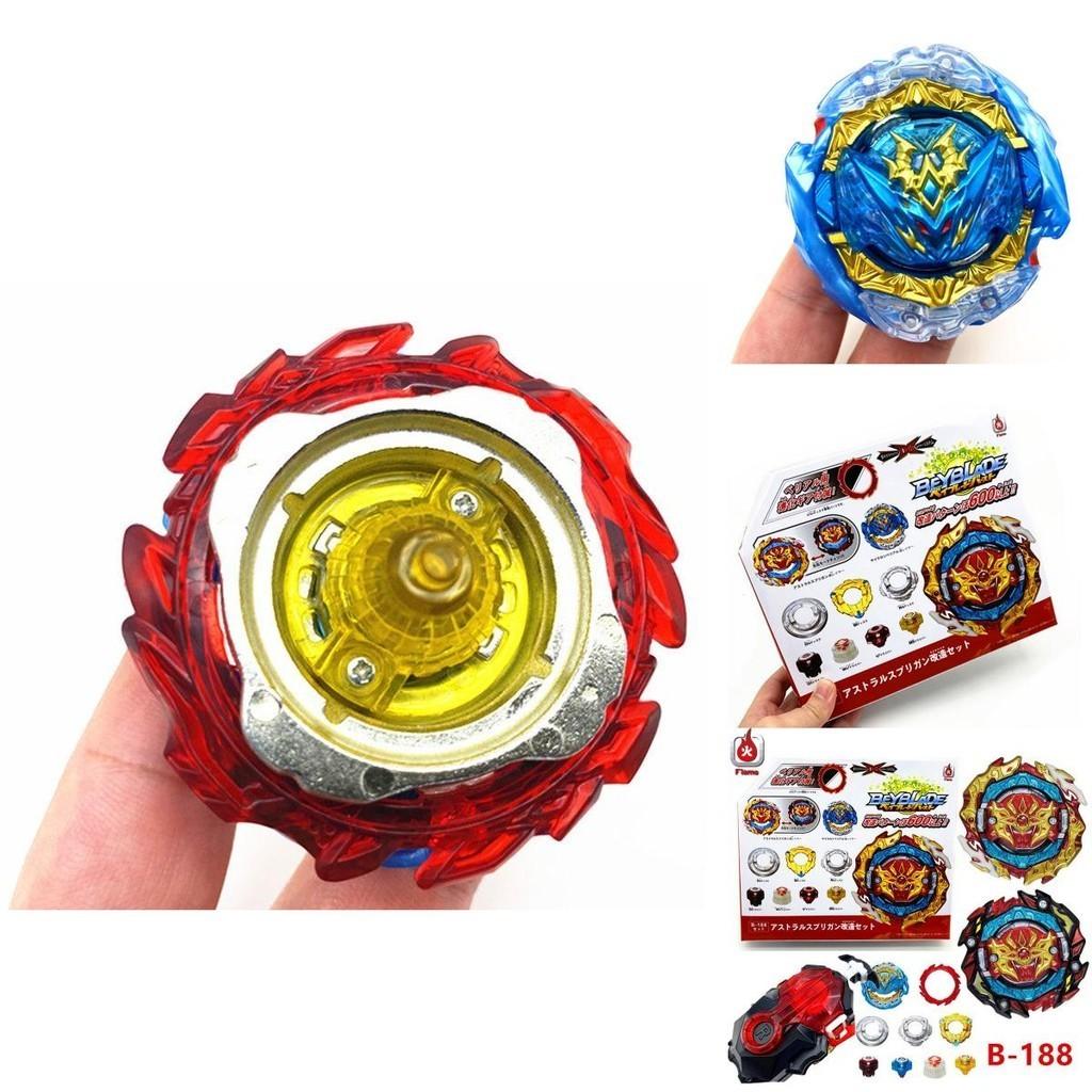 Beyblade Burst B-188 Astral Spriggan Cyclone Belial Esclusivo Lanciatore Spark Ruler Per Battaglie ad Alta Energia