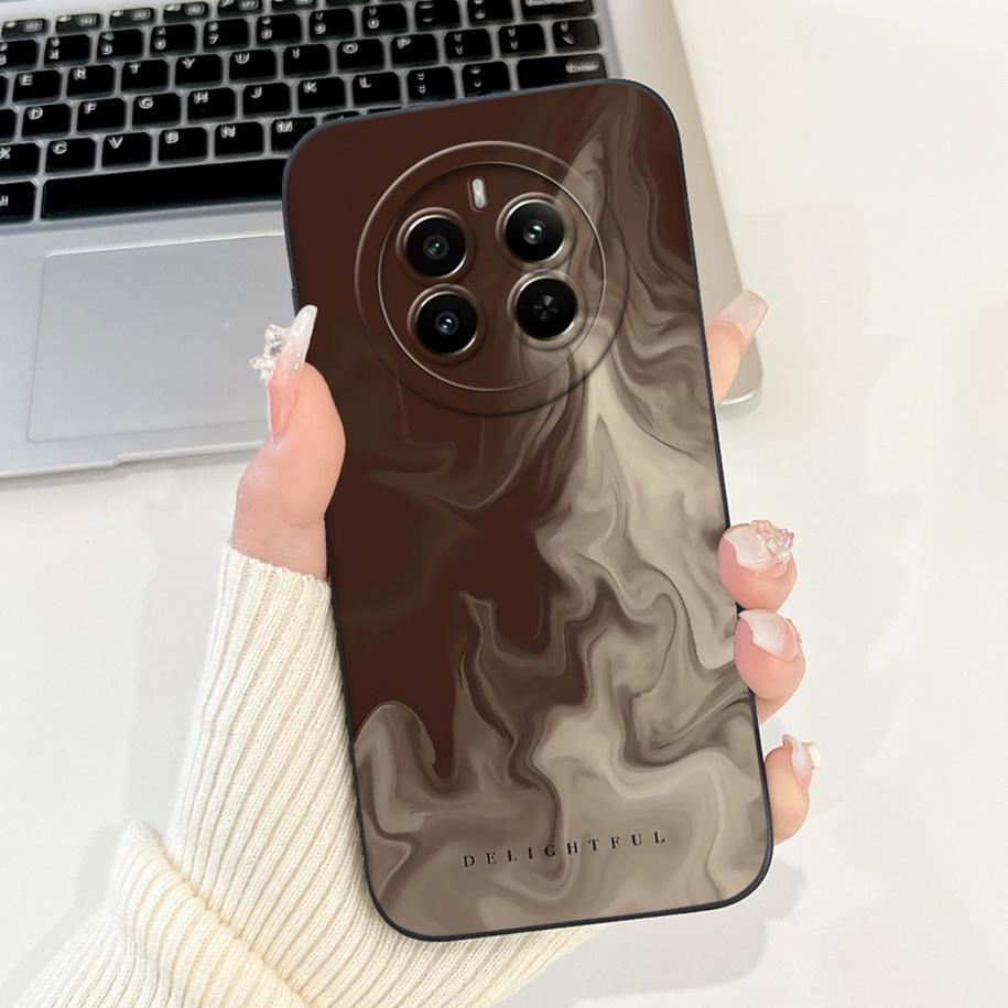For Realme 12 Pro Plus Case RMX3840 RMX3841 Cover Luxury Marble Soft Silicone Shockproof Funda For Realme 12 12+ 12Pro 12X Coque