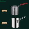 304 Stainless Deep Fryers Pot Universal With Strainer Fryer Kitchen Cooking Pot Saving Mesh Fry Pot