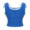 Chaleco Verde Victoriano Vintage Femenino Cierre Lateral y Cordones Delanteros Tank Corsé Punk Gótico Ropa Sexy Corselet Feminino