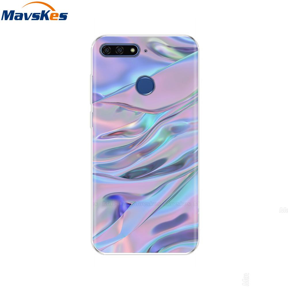 Case For Huawei Honor 7C Case On Huawei Honor7C 5.7 inch Soft Silicone Phone Cover For Huawei Honor 7C Aum-L41 TPU Cases Coque