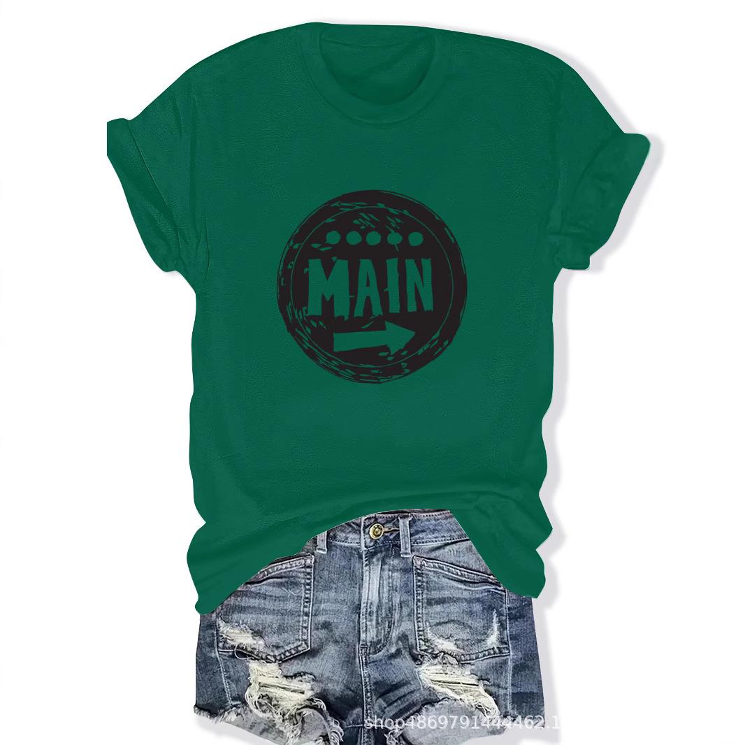 

International Fashion Women s Round Neck T-Shirt Medium
