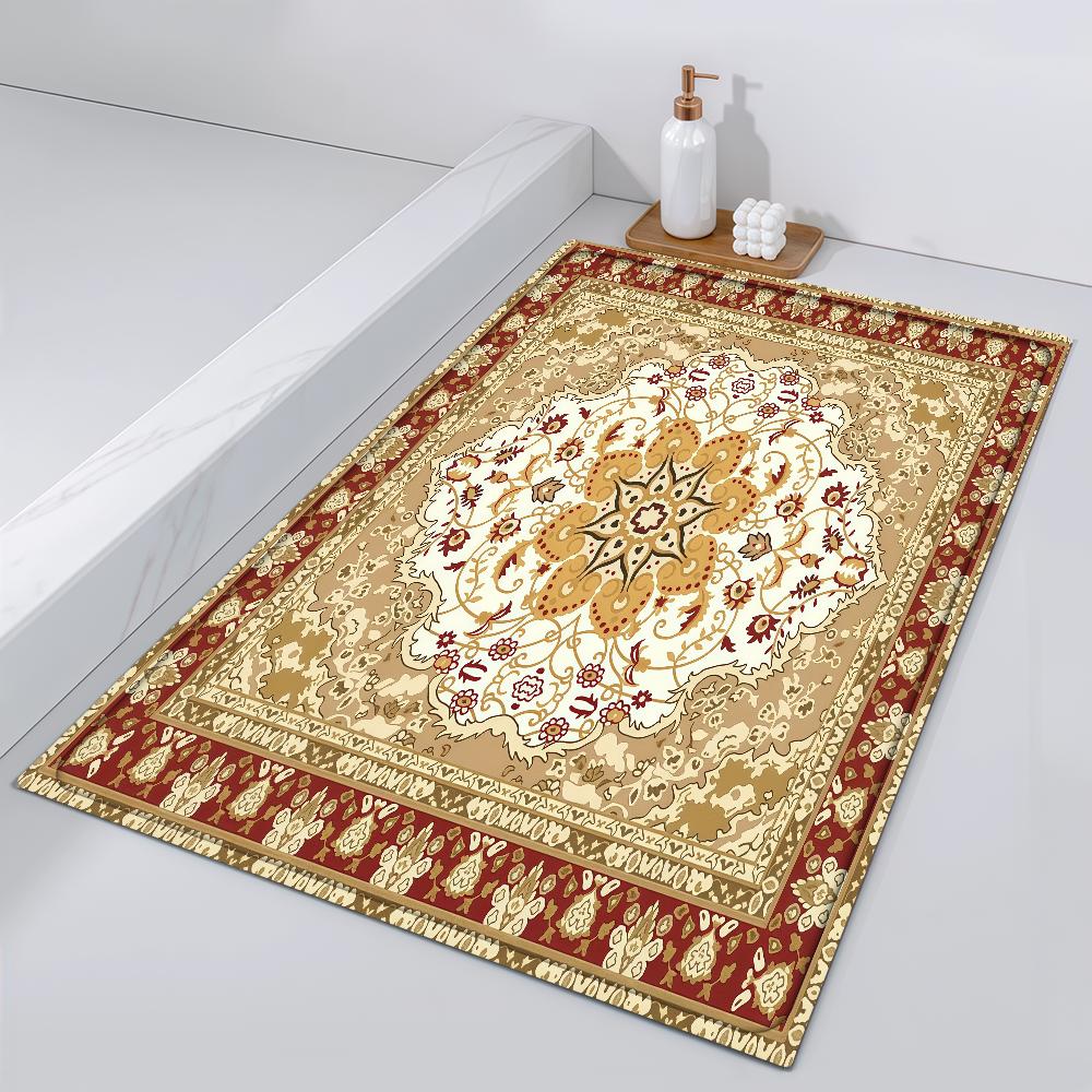 Door Mat Bedside Entrance Bath Art Floor Decoration Corridor Door Mat Carpet Living Suit Room Persia Balcony
