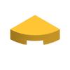 10pcs 25269 Tile Round 1x1 Quarter Brick Moc Accessories Works With featuring Block DIY Children's Toy Assembly Parts