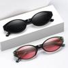 High-Quality Acrylic CP-Plugged Cat-Eye Sunglasses Retro Small-Frame Brand Designer Sun Glasses UV400 Shades Eyewear for Women