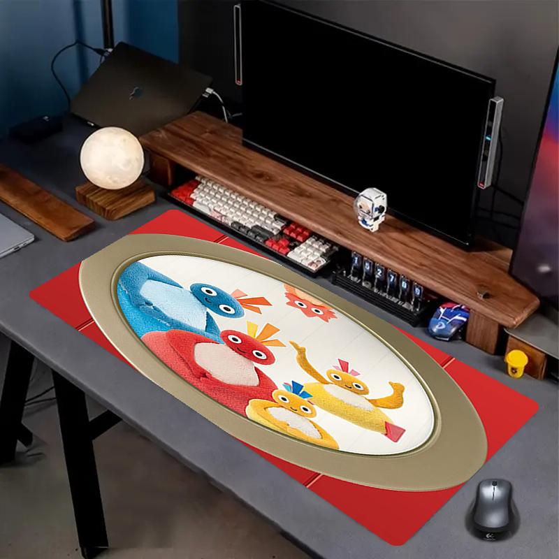 Twirlywoos Theme Mouse Pad, Non Slip Rubber Base, Multifunctional Office & Home Decor, Perfect for Workspace Personalization.