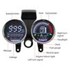 Digital Display Cluster Speedometer Odometer Dashboard Suitable for GN125 Waterproof Motorbike Instrument LED Tachometer