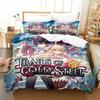 Luxury New 3D Print Anime Legend of Heroes Bedding Set Duvet Cover Bed Set Quilt Cover Pillowcase Queen Boys Adult Bedding Set