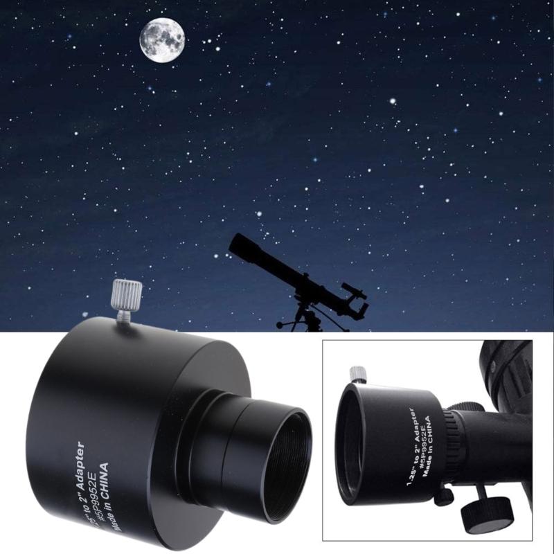 2 Zoll zu 1,25 Zoll Teleskop-Okularadapter 31,7 mm zu 50,8 mm Montageadapter