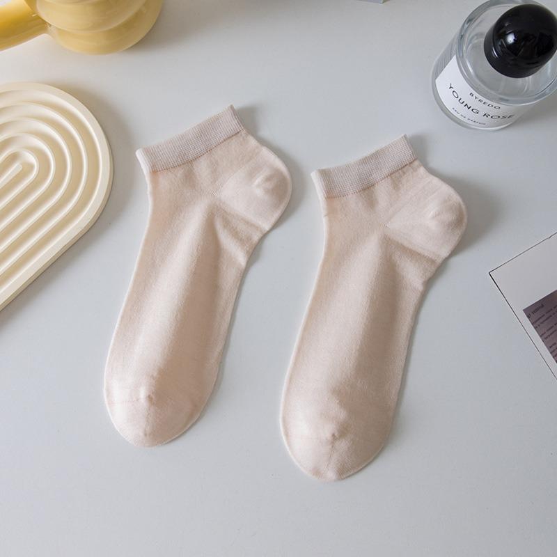 

Женские летние тонкие дышащие лунные носки без косточек, короткие, с охлаждающим эффектом, ледяные носки 1 pair телесный