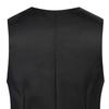 Men Waistcoat Solid Color Single-breasted V Neck Sleeveless Spring Vest for Work