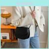 Urban Chic Women's Crossbody Saddle Bag 2022 Trendy Quilted Pu Leather Small Handbag