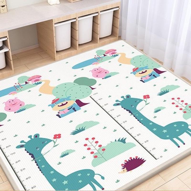 Thick Infant Crawling Mat: Full-Size Foam Floor Mat for Babies and Kids