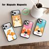 C-Cute Corgi D-dog-G  Phone Case For iPhone17,16,15,14,13,12,11 Plus,Pro Max Magnetic For Magsafe Wireless Charging