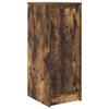 VidaXL Buffet chêne fumé 29,5x34x76 cm bois d'ingénierie, meuble de rangement, meuble de rangement de cuisine, meuble de 861611