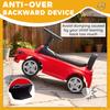 Official Mercedes-Benz Ride On Car, Foot To Floor Sliding Walker with Horn, Engine Sounds and Under-Seat Storage, Red