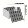10pcs 3D Wall Sticker Panel Self-Adhesive Wood Grain Wallpaper Home Decor Peel and Stick Easy To DIY Suitable for Ceiling Living