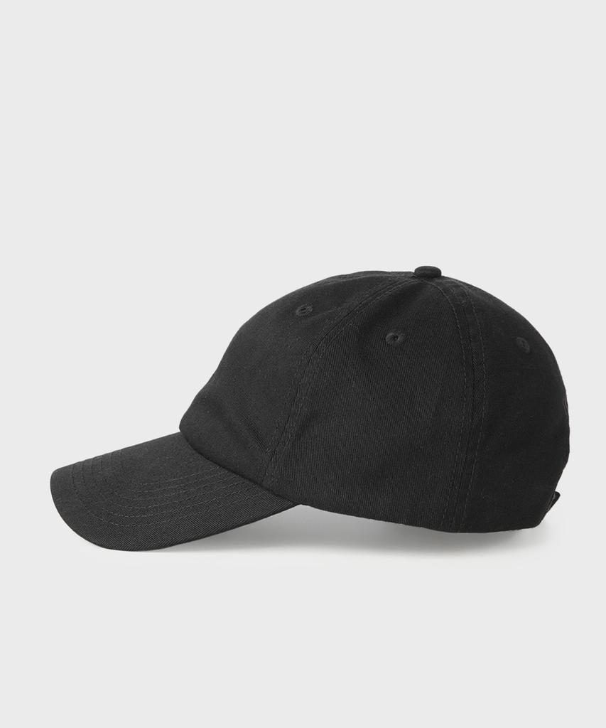 PANICALE Black P Logo Cotton Ball Cap