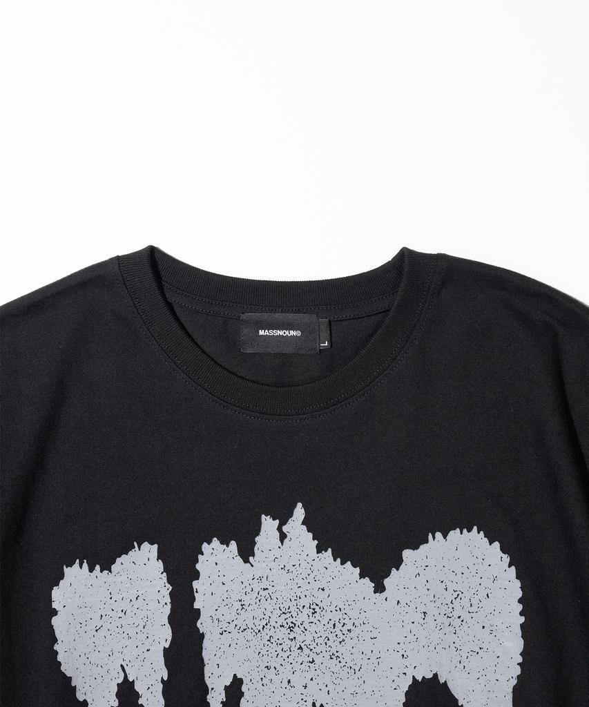 MASSNOUN Mas Logo Short Sleeve T-Shirt Msits001-Bk